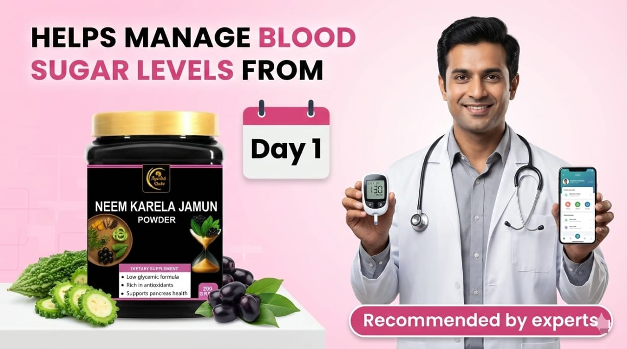 Karela Jamun Powder - 100% Natural Supplement for Managing Blood Sugar - Image 5