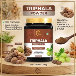Triphala Powder - For Digestive Health & Detox Support